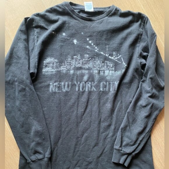 Vintage New York Long Sleeve T-Shirt – Unisex Medium - Picture 2 of 6